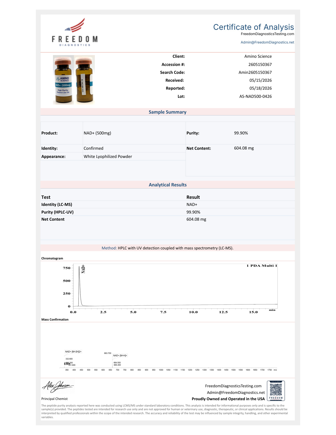 NAD (500mg)